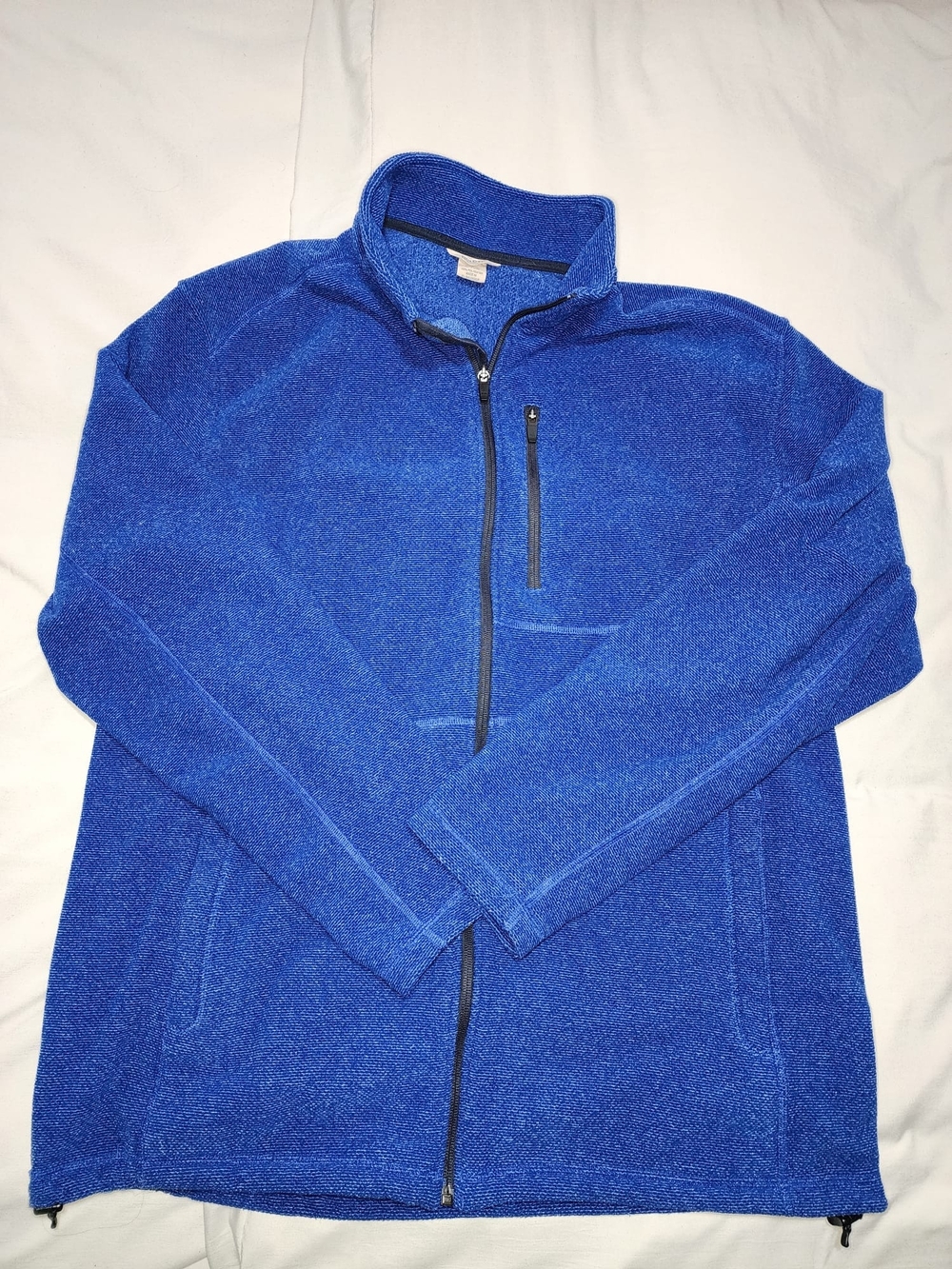 Duluth Trading Co Royal Blue Full-Zip Fleece